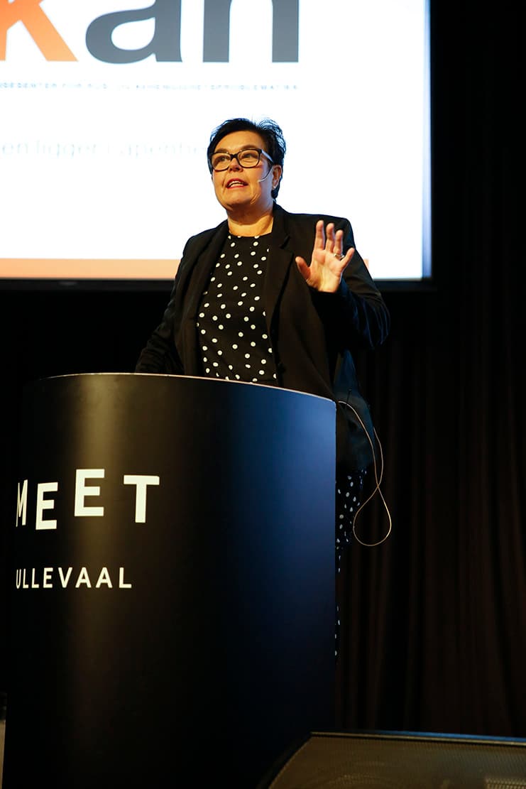 Statssekretær Anne Bramo ved Helse- og omsorgsdepartementet